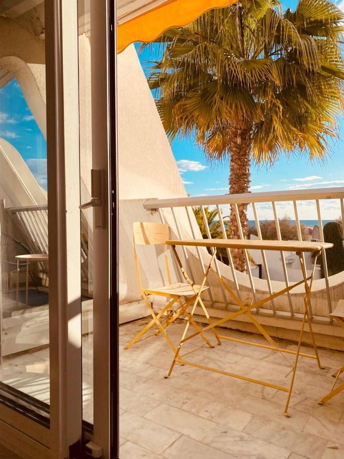 Le Cali, P2 Cabine Dans Une Residence Avec Piscine, Vue Mer Et Parking Prive La Grande-Motte Exterior photo
