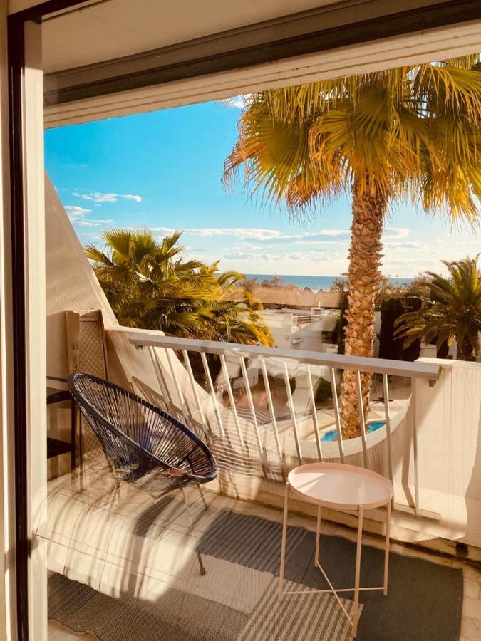 Le Cali, P2 Cabine Dans Une Residence Avec Piscine, Vue Mer Et Parking Prive La Grande-Motte Exterior photo